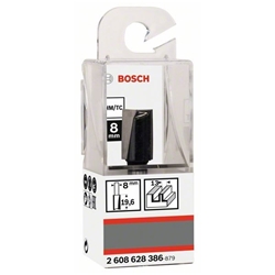 Bosch Nutfräser, 8mm, D1 13mm, L 19,6mm, G 51mm, für Handfräsen Nr. 2608628386