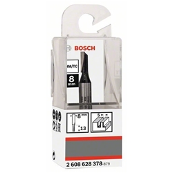 Bosch Nutfräser, 8mm, D1 5mm, L 12,7mm, G 51mm Nr. 2608628378