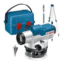 Bosch Optisches Nivelliergerät GOL 26 G, mit Baustativ BT160, Messstab GR 500 Nr. 0601068003