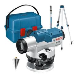 Bosch Optisches Nivelliergerät GOL 32 G, mit Baustativ BT160, Messstab GR 500 Nr. 0601068503