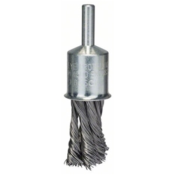 Bosch Pinselbürste 19x0,35mm, gezopfter Stahldraht Nr. 2608622116