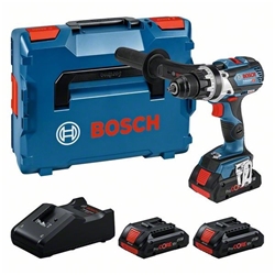 Bosch Professional-Set: Akku-Bohrschrauber GSR 18V-110 C, 3 x Akku ProCORE18V 4.0Ah, L-BOXX Nr. 0615A5002S