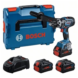 Bosch Professional-Set: Akku-Bohrschrauber GSR 18V-150 C, 3 x Akku ProCORE18V 8.0Ah, L-BOXX Nr. 0615A5002T