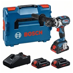 Bosch Professional-Set: Akku-Schlagbohrschrauber GSB 18V-110 C, 3 x Akku ProCORE18V 4.0Ah, L-BOXX Nr. 0615A5002X