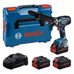 Bosch Professional-Set: Akku-Schlagbohrschrauber GSB 18V-150 C, 3 x Akku ProCORE18V 8.0Ah, L-BOXX Nr. 0615A5002Y