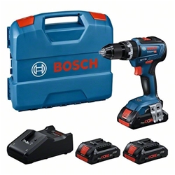 Bosch Professional-Set: Akku-Schlagbohrschrauber GSB 18V-55, 3 x Akku ProCORE18V 4.0Ah, L-Case Nr. 0615A5002V