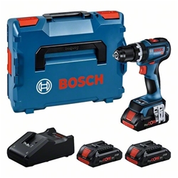Bosch Professional-Set: Akku-Schlagbohrschrauber GSB 18V-90 C, 3 x Akku ProCORE18V 4.0Ah, L-BOXX Nr. 0615A5002W