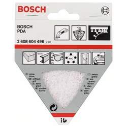 Bosch Reinigungsvlies für Dreieckschleifer, 93mm, ohne Korn Nr. 2608604496