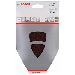 Bosch Reinigungsvlies-Set für Multischleifer, 2-tlg., Klett, 102x62, 93mm Nr. 2608607419