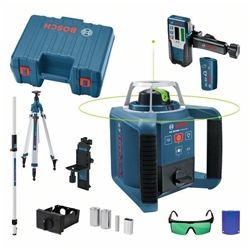 Bosch Rotationslaser GRL 300 HVG mit Baustativ BT 300 HD und Messstab GR 240 Nr. 061599404B