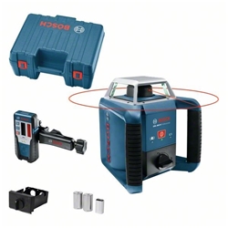 Bosch Rotationslaser GRL 400 H, mit Laserempfänger LR 1 und Transportkoffer Nr. 0601061800