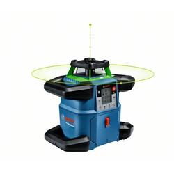 Bosch Rotationslaser GRL 650 CHVG, im Lieferumfang enthalten: Laser-Empfänger LR 65 G Prof., Empfängerhalterung RB 60 Prof., Fernbedienung RC 6 Prof., 1 x Akku ProCORE18V 4.0Ah, Schnellladegerät GAL 18V-40 Prof., Akku-Adapter BA 1 Prof., Wandhalter WM 6 Prof., 4 x Batterie LR20 1,5V (D), 4 x 1,5 V-LR6-Batterie (AA), Laserzieltafel, Lasersichtbrille (grün), Handwerkerkoffer Nr. 0601061V00