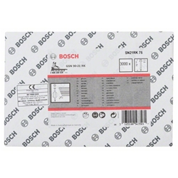 Bosch Rundkopf-Streifennagel SN21RK 75 2,8mm, 75mm, blank, glatt, 3000er-Pack Nr. 2608200029