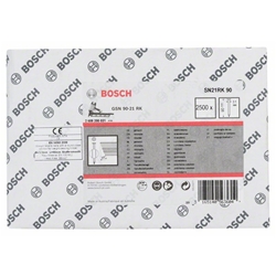 Bosch Rundkopf-Streifennagel SN21RK 90 3,1mm, 90mm, blank, glatt, 2500er-Pack Nr. 2608200031