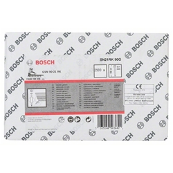 Bosch Rundkopf-Streifennagel SN21RK 90G 3,1mm, 90mm, verzinkt, glatt, 2500er-Pack Nr. 2608200035
