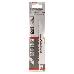 Bosch Säbelsägeblatt S 610 VF, Heavy for Wood and Metal, 5er-Pack Nr. 2608657608