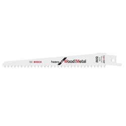 Bosch Säbelsägeblatt S 611 DF, Heavy for Wood and Metal, 25er-Pack Nr. 2608657561