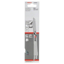 Bosch Säbelsägeblatt S 644 D, Top for Wood, 2er-Pack Nr. 2608650614