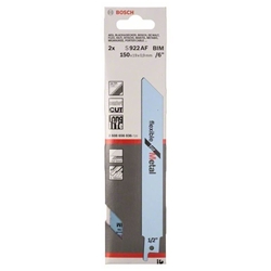 Bosch Säbelsägeblatt S 922 AF, Flexible for Metal, 2er-Pack Nr. 2608656036
