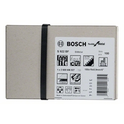 Bosch Säbelsägeblatt S 922 BF, Flexible for Metal, 100er-Pack Nr. 2608656027