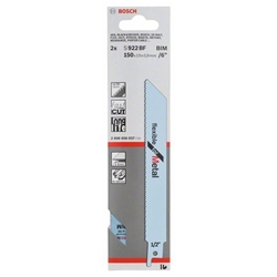 Bosch Säbelsägeblatt S 922 BF, Flexible for Metal, 2er-Pack Nr. 2608656037