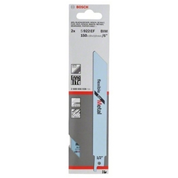 Bosch Säbelsägeblatt S 922 EF, Flexible for Metal, 2er-Pack Nr. 2608656038