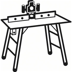 Bosch Schaft für Scheibenfräse mit Führungskugellager, 8mm, D 22mm, G 60,3mm Nr. 2608629390