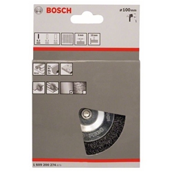 Bosch Scheibenbürste 100x0,2mm, gewellter Stahldraht Nr. 1609200274