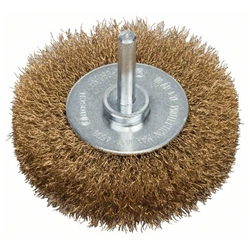 Bosch Scheibenbürste 75x0,2mm, 16mm, gewellter Draht, vermessingt Nr. 2608622054