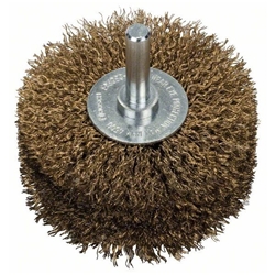 Bosch Scheibenbürste 80x0,2mm, gewellter Draht, vermessingt/Schrauber Nr. 2608622130