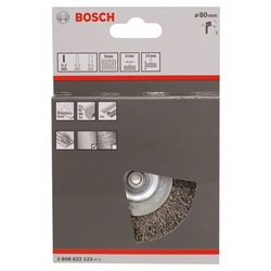 Bosch Scheibenbürste 80x0,2mm, gewellter rostfreier Stahldraht Nr. 2608622123