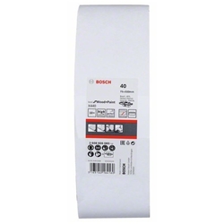 Bosch Schleifband-Set X440 Best for Wood and Paint, 10-tlg., 75x533mm, 40 Nr. 2608606080
