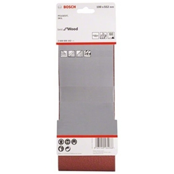 Bosch Schleifband-Set X440 Best for Wood and Paint, 3-tlg., 100x552mm, 60 Nr. 2608606162