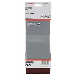 Bosch Schleifband-Set X440 Best for Wood and Paint, 3-tlg., 100x560mm, 120 Nr. 2608606117