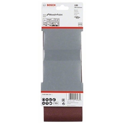 Bosch Schleifband-Set X440 Best for Wood and Paint, 3-tlg., 100x610mm, 100 Nr. 2608606132