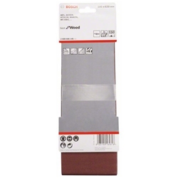 Bosch Schleifband-Set X440 Best for Wood and Paint, 3-tlg., 100x620mm, 150 Nr. 2608606145