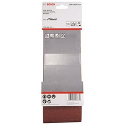 Bosch Schleifband-Set X440 Best for Wood and Paint, 3-tlg., 100x620mm, 40 Nr. 2608606141