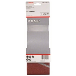 Bosch Schleifband-Set X440 Best for Wood and Paint, 3-tlg., 100x620mm, 80 Nr. 2608606143