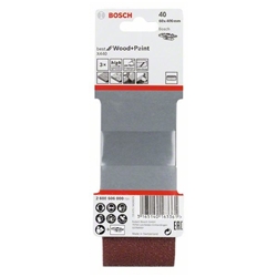 Bosch Schleifband-Set X440 Best for Wood and Paint, 3-tlg., 60x400mm, 40 Nr. 2608606000