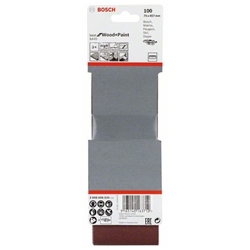 Bosch Schleifband-Set X440 Best for Wood and Paint, 3-tlg., 75x457mm, 100 Nr. 2608606035