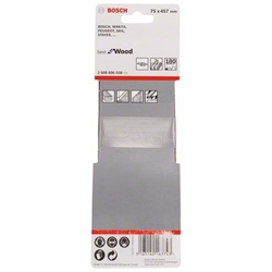 Bosch Schleifband-Set X440 Best for Wood and Paint, 3-tlg., 75x457mm, 180 Nr. 2608606038