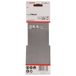 Bosch Schleifband-Set X440 Best for Wood and Paint, 3-tlg., 75x480mm, 80 Nr. 2608606044