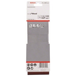 Bosch Schleifband-Set X440 Best for Wood and Paint, 3-tlg., 75x508mm, 120 Nr. 2608606064
