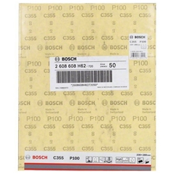 Bosch Schleifblatt C355, Papierschleifblatt, 230x280mm, 100 Nr. 2608608H62