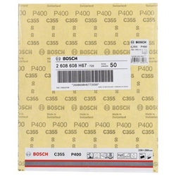 Bosch Schleifblatt C355, Papierschleifblatt, 230x280mm, 400 Nr. 2608608H67