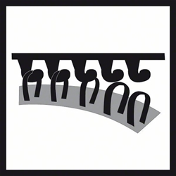Bosch Schleifblatt C430, 32mm, 240, ungelocht, 5er-Pack Nr. 2608605170