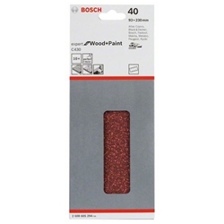 Bosch Schleifblatt C430, 93x230mm, 40, 8 Löcher, gespannt, 10er-Pack Nr. 2608605294