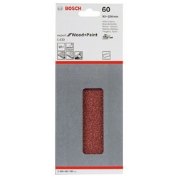Bosch Schleifblatt C430, 93x230mm, 60, 8 Löcher, gespannt, 10er-Pack Nr. 2608605295