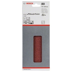 Bosch Schleifblatt C430, 93x230mm, 80, 8 Löcher, gespannt, 10er-Pack Nr. 2608605296
