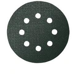 Bosch Schleifblatt F355, 125mm, 600, 8 Löcher, Klett, 5er-Pack Nr. 2608605122